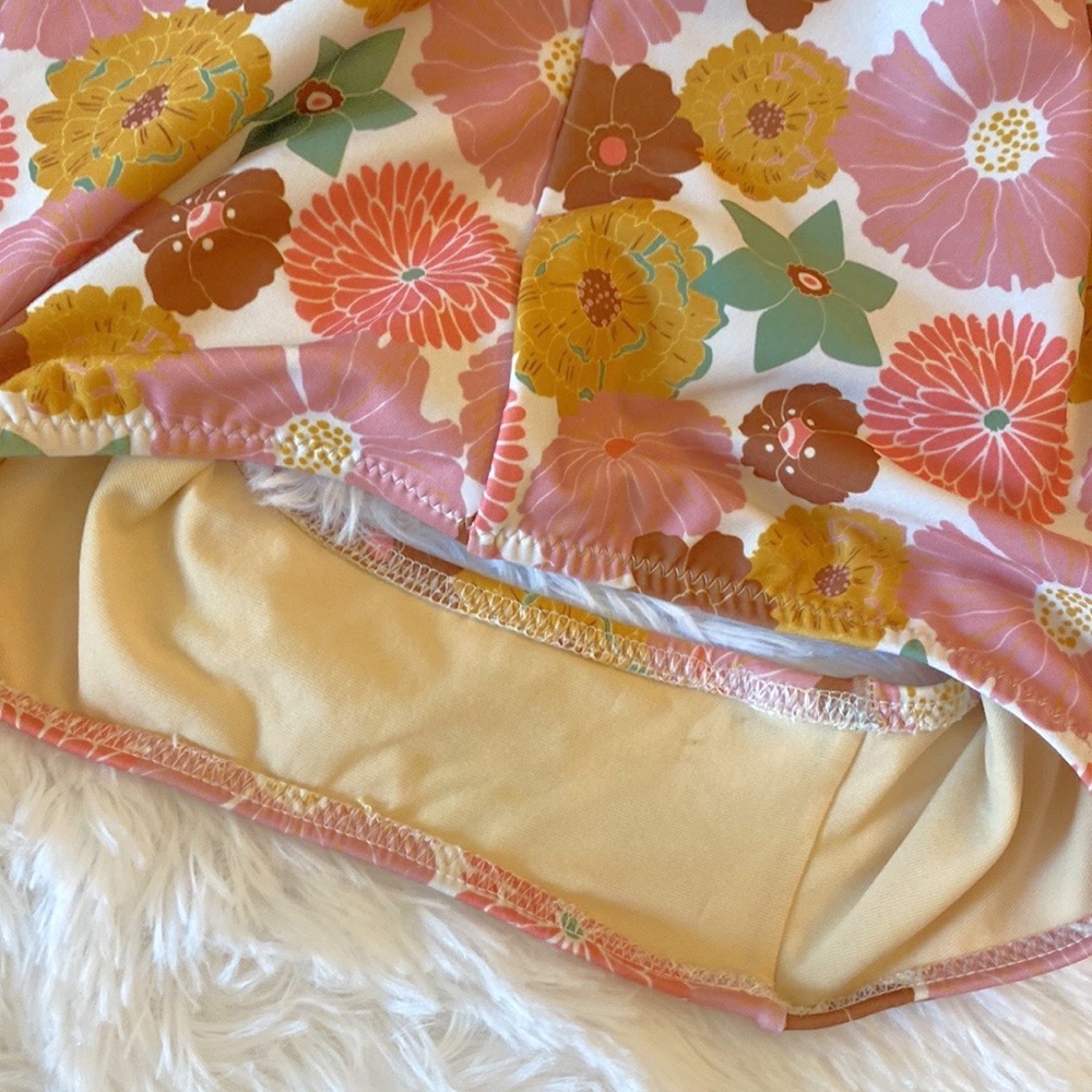 NEW Carolina K x Anthropologie MUESTRA Floral Vintage Inspired One Piece Small - Picture 7 of 9